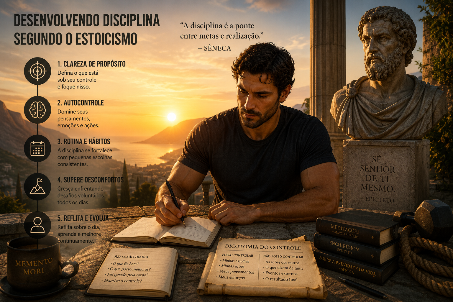 O Poder da Disciplina na Filosofia Estoica